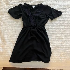 Flowy black dress